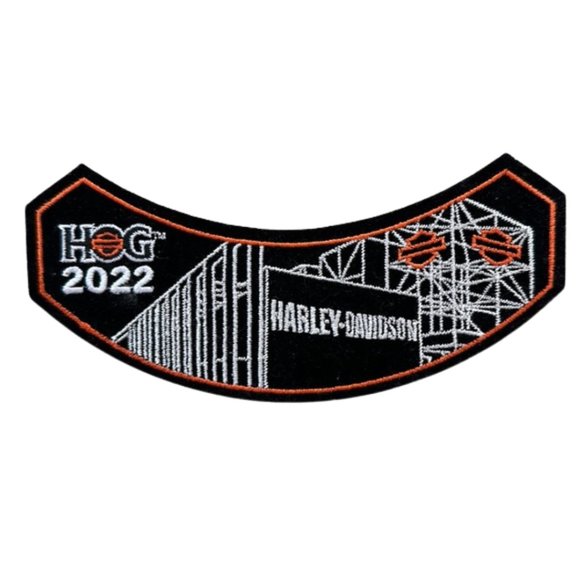 2022 Harley-Davidson Owners Group Jacket Vest Patch - Picture 1 of 2